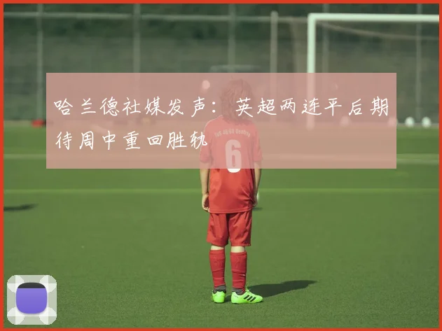 哈兰德社媒发声：英超两连平后期待周中重回胜轨